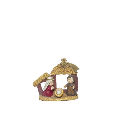 PRESEPIO MINIATURA POLIRESINA C 9,20 L 3,00 A 7,80