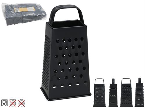 546117 RALADOR DE AÇO INOXIDÁVEL DE 4 LADOS 8,5X6,5X17,5CM