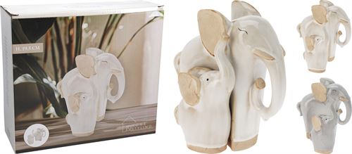 252732110 ELEFANTE CERAMICA 19,5CM