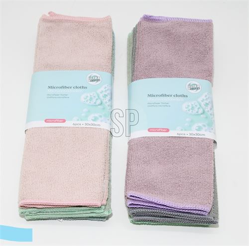 WK2000340 PANO MICROFIBRA 6PÇS 30X30CM