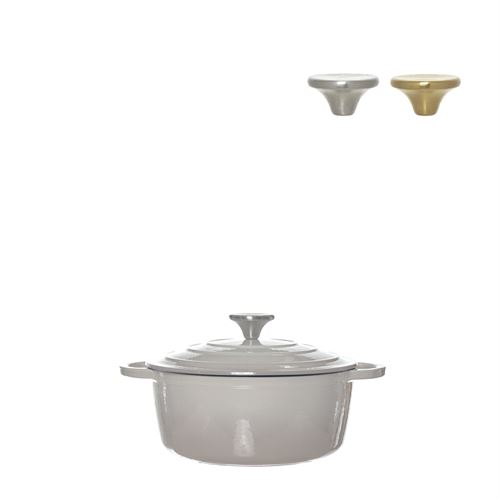 58084 CAÇAROLA FERRO FUNDIDO ESMALTADO C 22,00 L 22,00 A 9,50