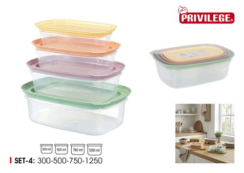 BY03029980277 SET 4 CX PLASTICO