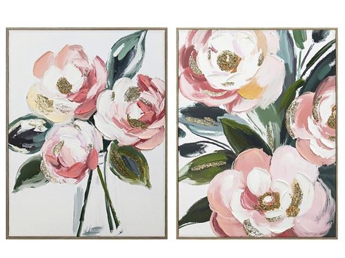 482521 TELA C/MOLDURA 50% 45X60X2,5CM 2 SORTIDAS