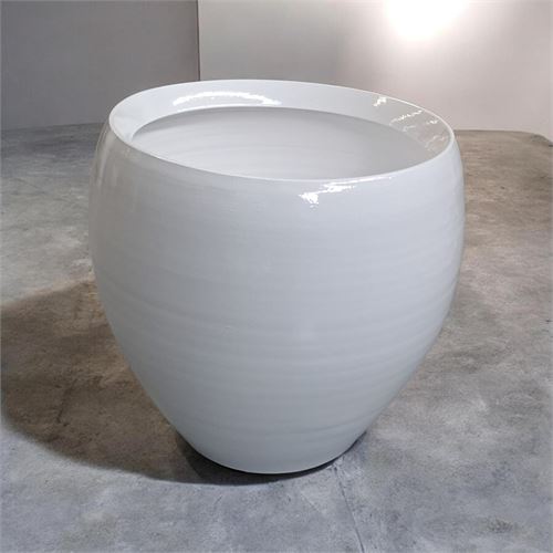 503060 VASO 45CM BRANCO
