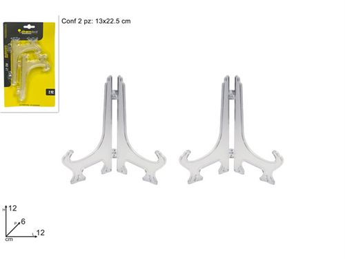 652909 SUPORTE PRATOS ACRILICO 12CM