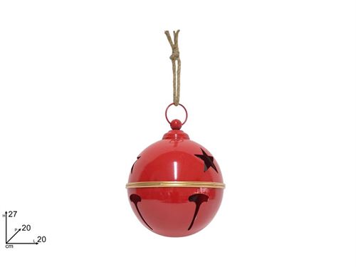 488806 BOLA METAL 20X27CM