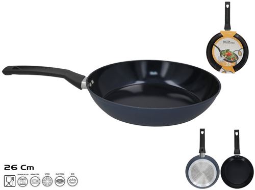 575469 FRIGIDEIRA DE ALUMÍNIO DE INDUÇÃO DE SAFIRA 26CM