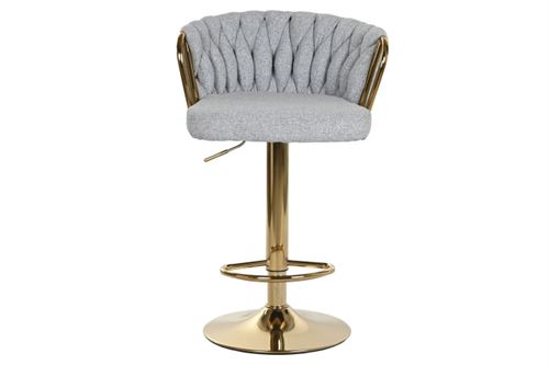 MB-212455 TAMBORETE POLIÉSTER METAL 53X55X100