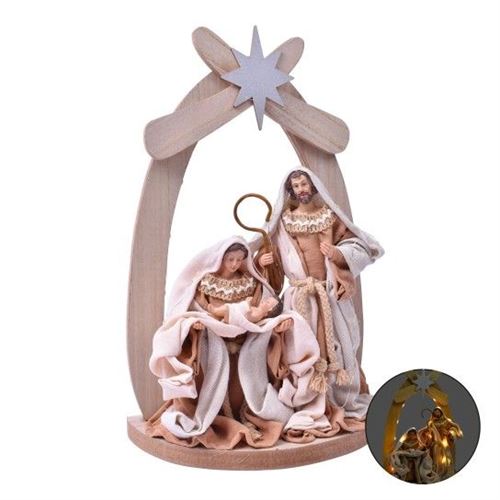 813007 PRESEPIO NATAL 23X13,5X37CM SK 1881-300