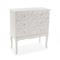 21260071 COMODA 4 CAJONES LINNET MDF 78X36X88CM