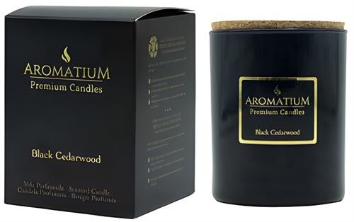 901100 VELA PERFUMADA PREMIUM BLACK CEDARWOOD