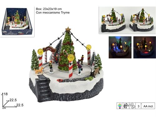 997112 PISTA NATAL 22X18,5CM