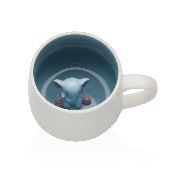 CANECA ELEFANTE PORCELANA 10,5 X 8,5 CM