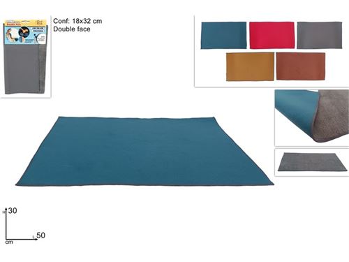 652244 PANO MICROFIBRA 30X50CM DUPLA FACE