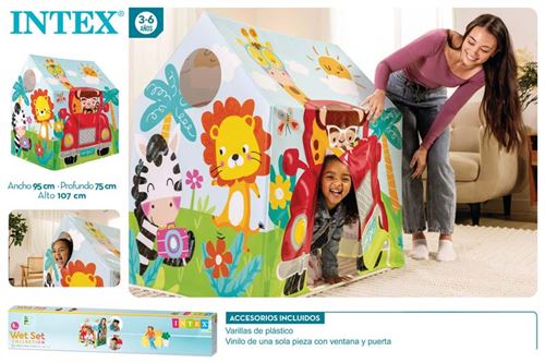 45642 CASA SELVA INFANTIL 95X75X107CM