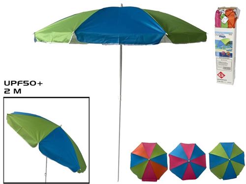 219134 CHAPEU PRAIA 200CM 22/25MM METAL/NYLON 3STD