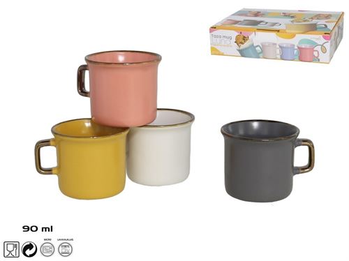 982702 CANECA TIERRA 90ML SORT GRES