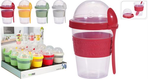 010000190 COPO IOGURTE COM COLHER