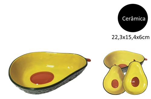 25254 TAÇA DECORATIVA ABACATE S