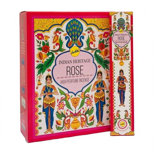 8906037225510 INCENSO IND HERITAGE ROSE 15GR