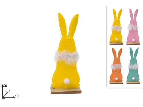 419831 COELHO PASCOA FELTRO 26CM