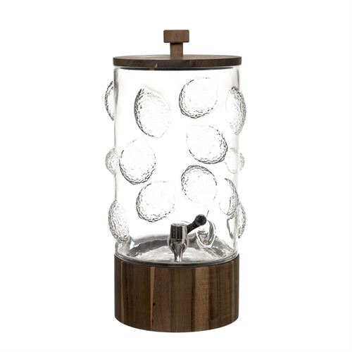 31810 DISPENSADOR BEBIDAS VIDRO COM MADEIRA C 20,30 L 20,30 A 41,00