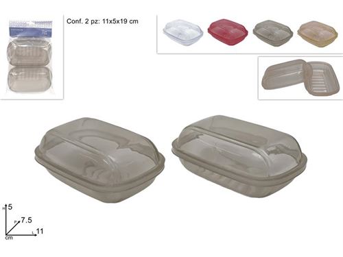 650028 SABONETEIRA PLASTICO PK2