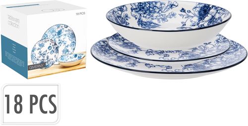 Q04000110 SERVIÇO PORCELANA 18PÇS