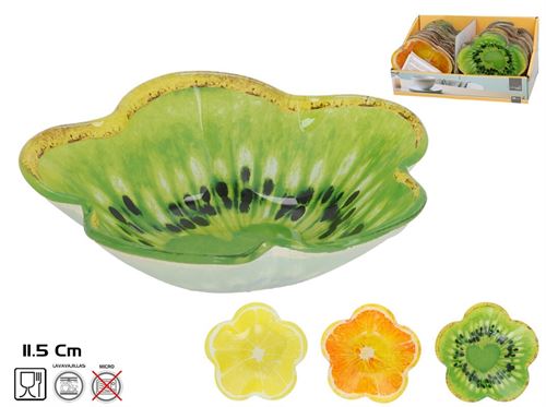 444246 TIGELA VIDRO FLOR DE VERAO 11,5CM