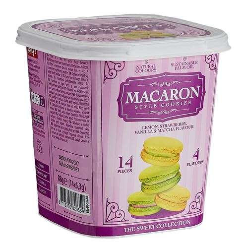 996493 MACARON 14PÇS CX 88GR