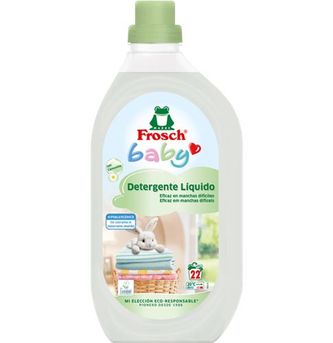 150865 FROSCH DETERGENTE LIQUIDO ROUPA BEBE 1,5L 22D