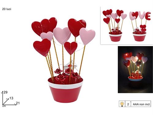 428932 DECORAÇAO NAMORADOS METAL SORT