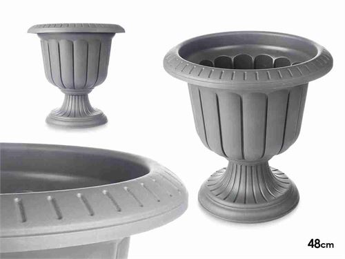 89872 VASO PLASTICO COM PÉ 48CM