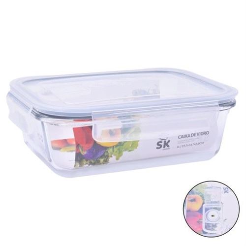 424060 CAIXA VIDRO C/TP 1L 0424-06 19,7X14,7X5,8