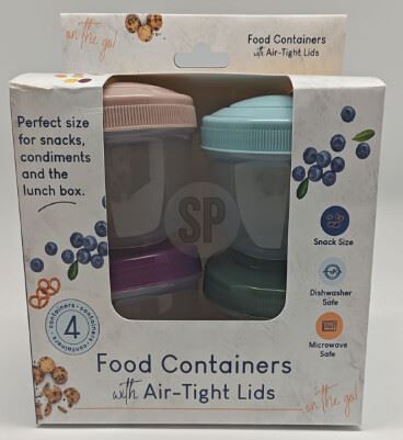 173400020 CAIXA PLASTICA  PK4 140ML