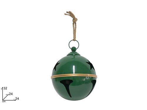 488936 GUIZO METAL VERDE 24CM