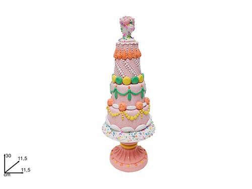 290805 ARVORE POLIRESINA DEC CAKE 11,5X30CM