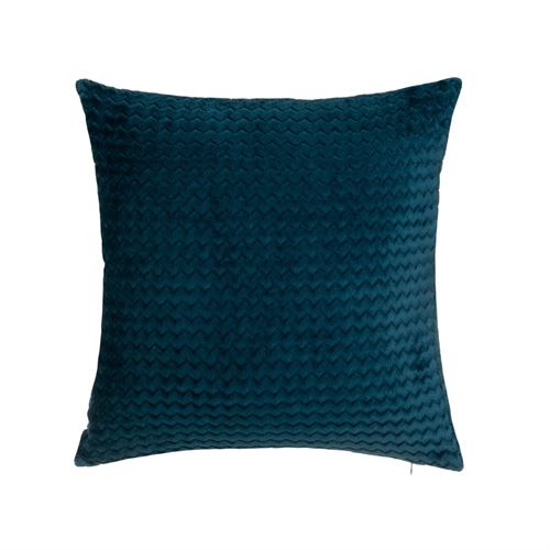 808041 ALMOFADA FLANELA POLIÉSTER AZUL 45 X 45 CM