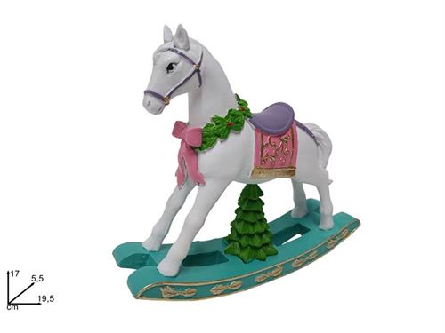 250342 CAVALO BALOIÇO DEC.CAKE 19,5X17CM