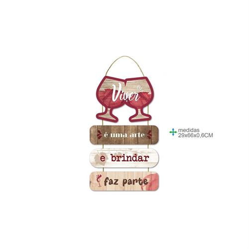 BD-78780 PLACA PAREDE MDF 29x66cm