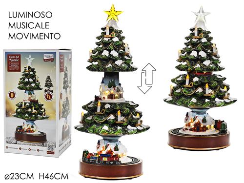 443917 ARVORE NATAL COM LED MUSICA