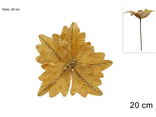 356723 HASTE VELUDO VELUDO 20CM OURO