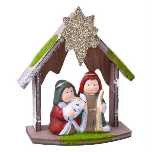 402051 PRESEPIO NATAL 13X6X15.5CM 402-0205