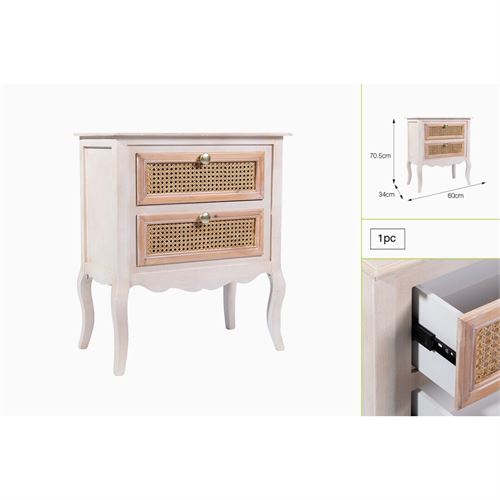 P070195530 MESA CABECEIRA T20216 60X34X70,5CM