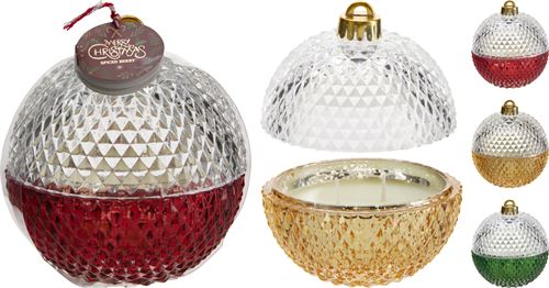 ACC363630 VELA NATAL BOLA 10CM