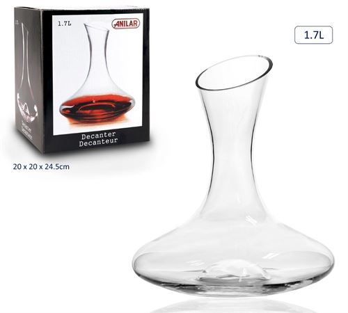 DECANTER VIDRO 1,7L