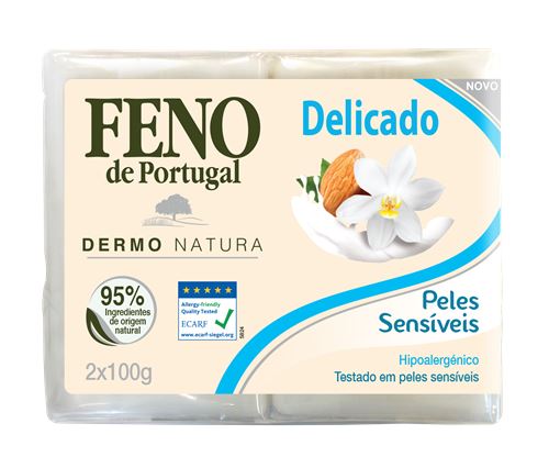 FENO SABONTE DERMONATURA BS DELICADO 2X100G