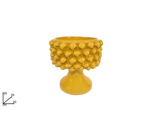 576489 JARRA PINHA AMARELA 20CM