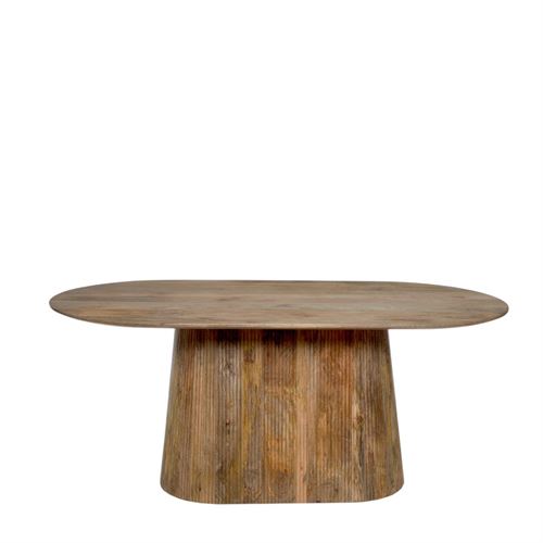 96790 MESA JANTAR OVAL 180CM MADEIRA