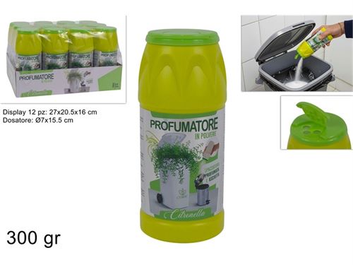 684412 AMBIENTADOR BALDE LIXO 300GR CITRONELLA
